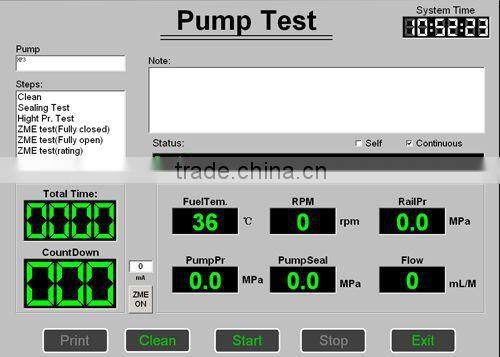 The Latest CR-BC819B common rail diesel injection test bench