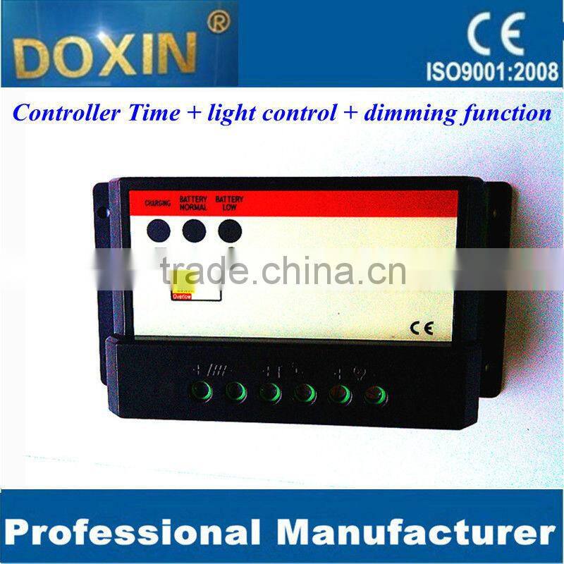high efficiency led solar charge controller 10A 12V/24V