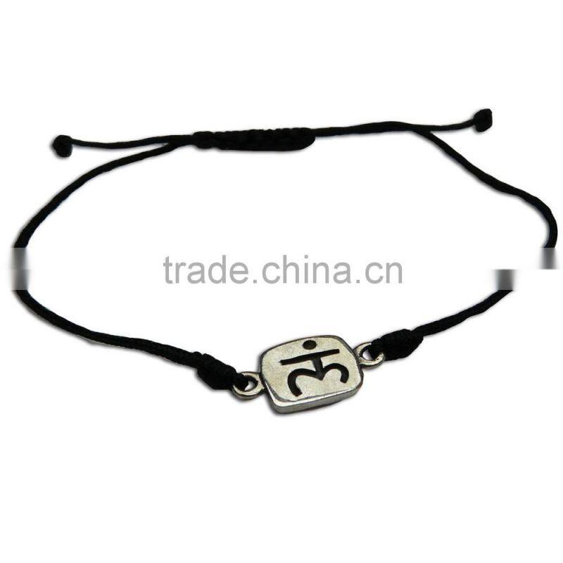 Stainless steel tatoo symbol seven color crystal round chakra jewelry pendants necklaces(YZ-003)