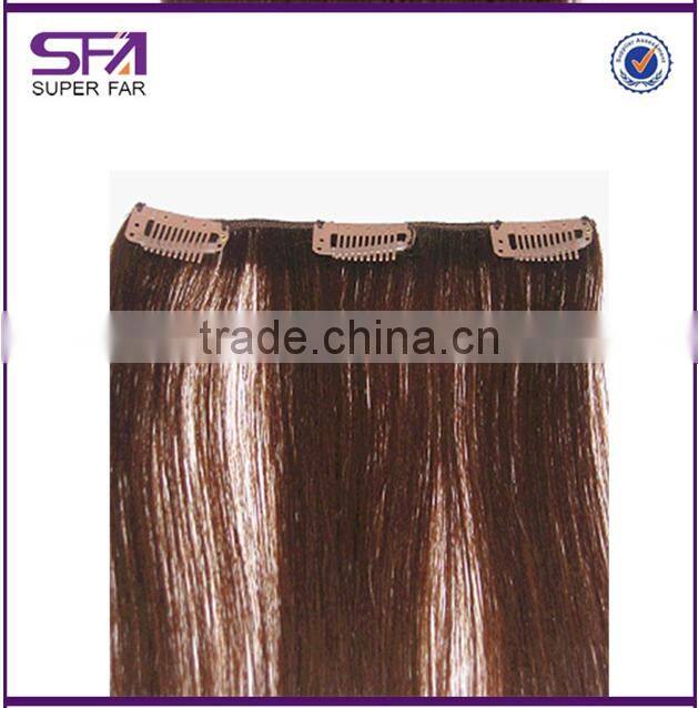 2015 wholesale 26 inch sew in human hair extensions,cheap 100% human hair clip in hair extension