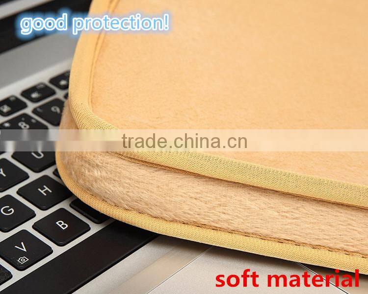 Top popular canvas laptop good protection innovational sublimation laptop sleeve for 8"-15"