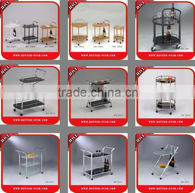 Round Wine Trolley, Round Bar Trolley, Round Tea Trolley