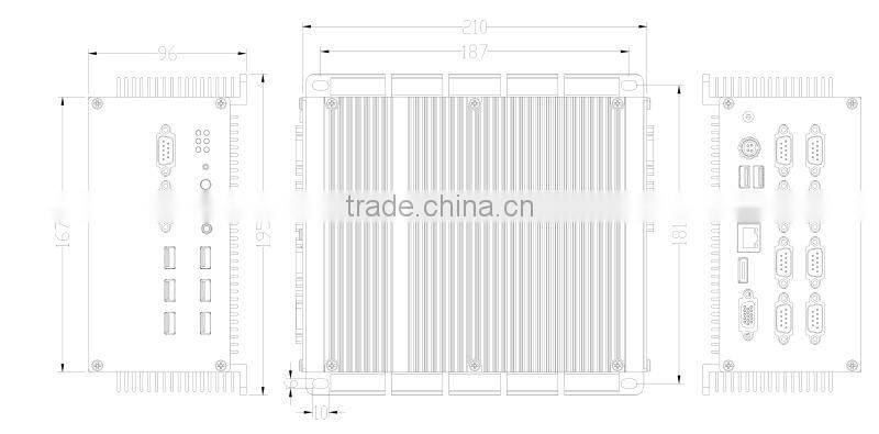 Embedded Industrial Control Computer
