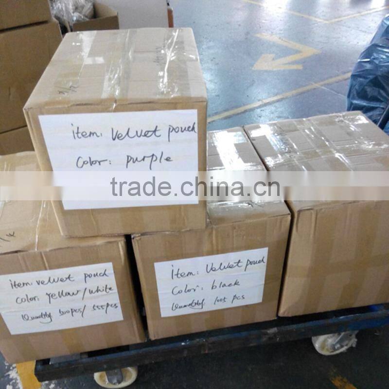 Recyclable custom printed waterproof drawstring wine bag with cord