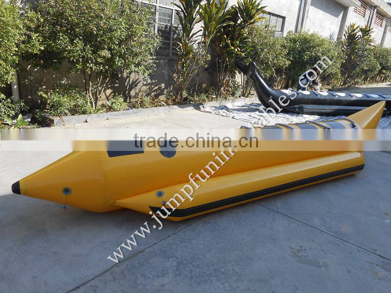 inflatable floating boat 8 person Banana boat for adults Towable flying Banana tube