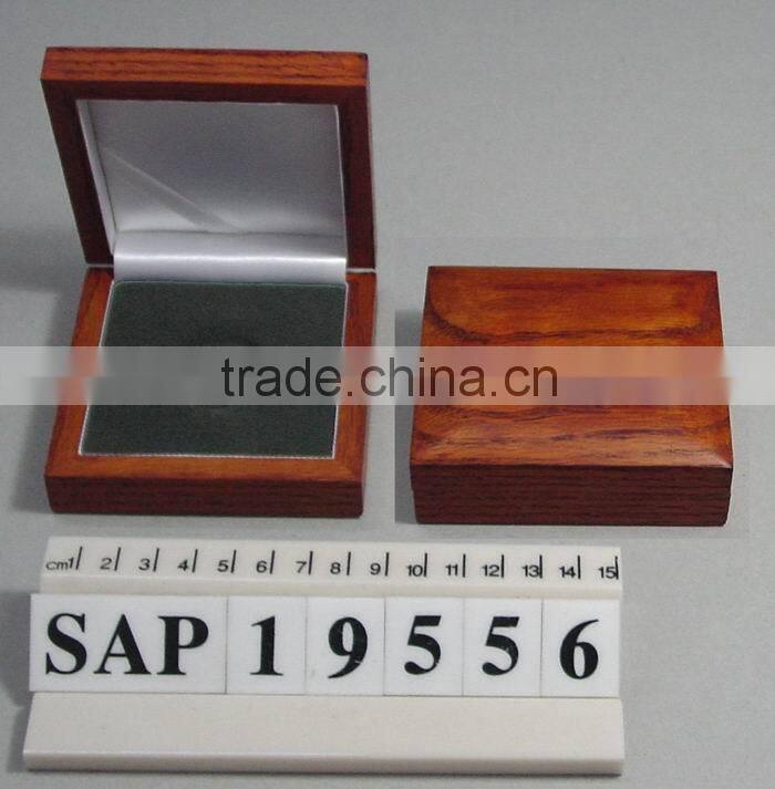 wooden coin box