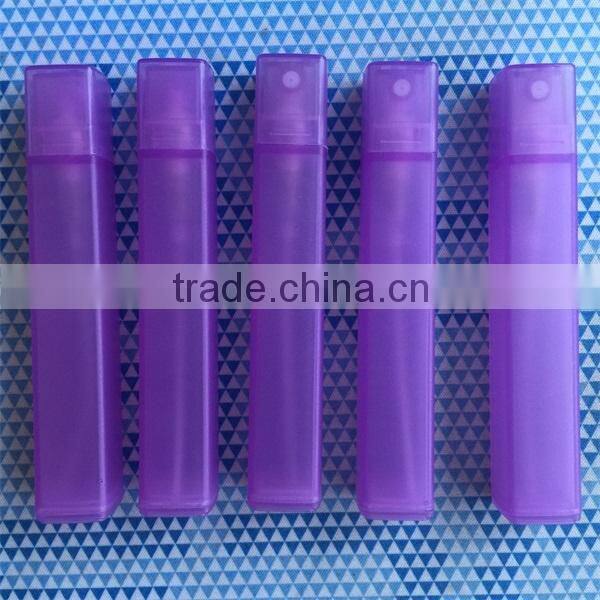 Plastic 15ml square pocket perfume spray