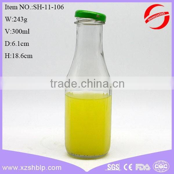 2016 Beverage packing use juice bottle glass bottle wholesale price
