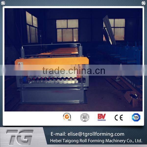 Color Steel Sheet Double Layer Roof And Wall Roll Forming Machine with factory price