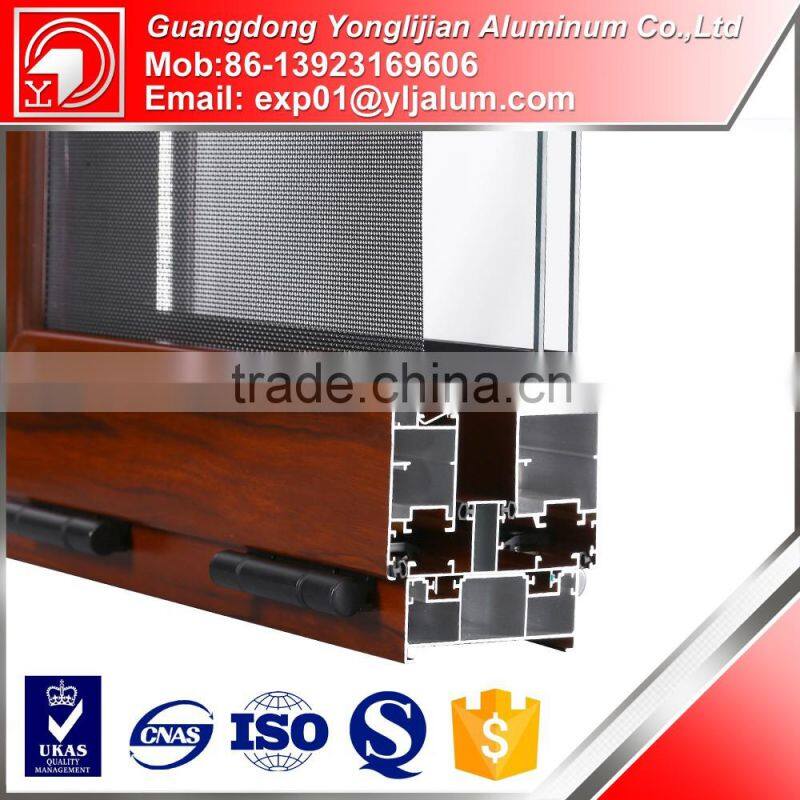 Elegant Design Double Glazing Aluminum Glass Sliding Windows with Reasonable Price