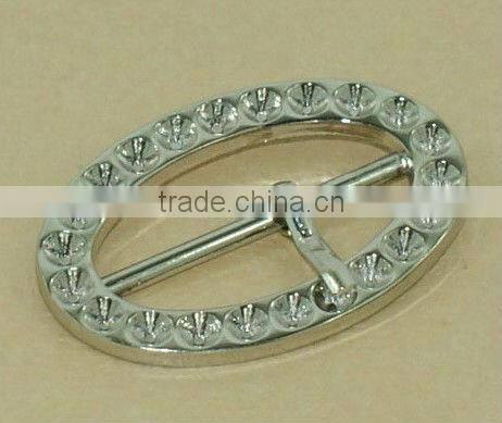 pit pattern metal buckle with slide