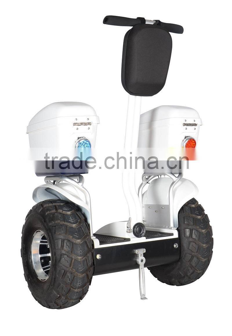 Police style Smart Self Balancing Electric Scooter balance Two Wheels Electric Chariot Scooter