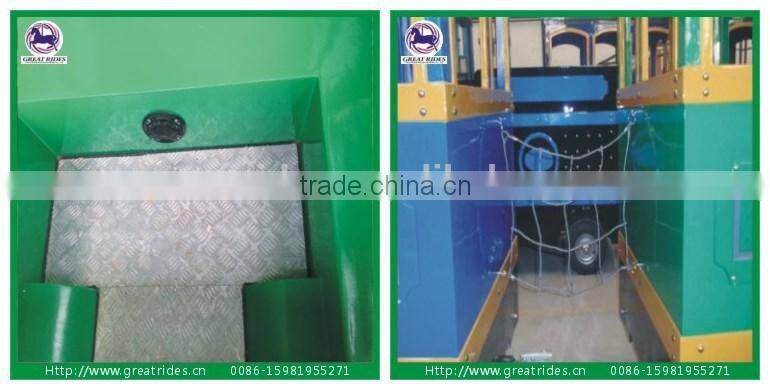 electric tourist train used trackless train for sale