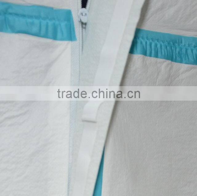 white disposable coverall/coverall/workwear coverall with hood