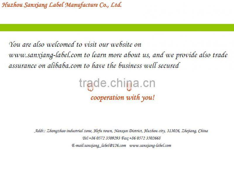 Wholesale colored satin ribbon for garment labels