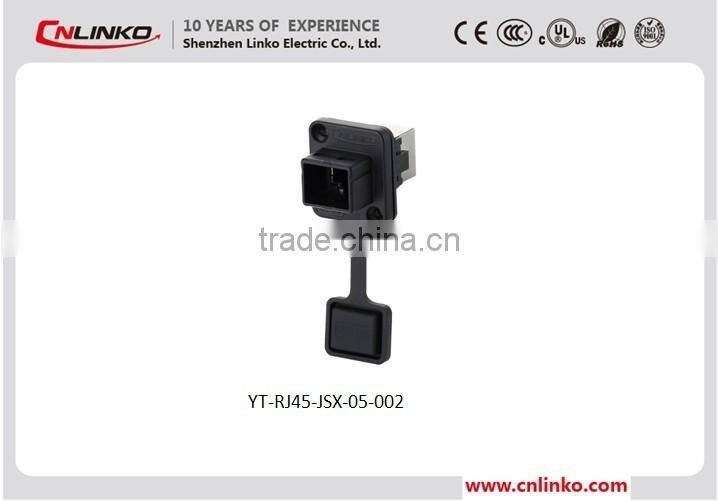 Made in china 8p8c cat6 rj45 male connector plastic shell square type rj45 male connector RJ45 male and female connector