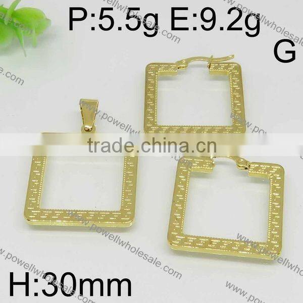 hot popular china stainless steel jewelry wholesale saudi gold jewelry