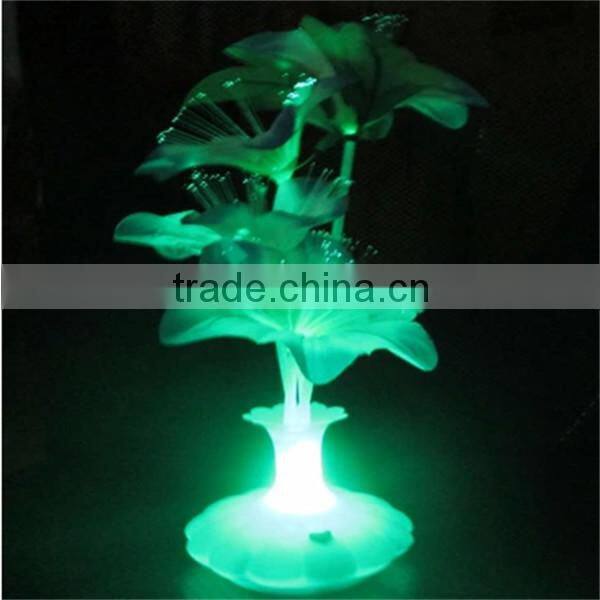 new century fiber optic new flower lamp, fiber optic lamp flower