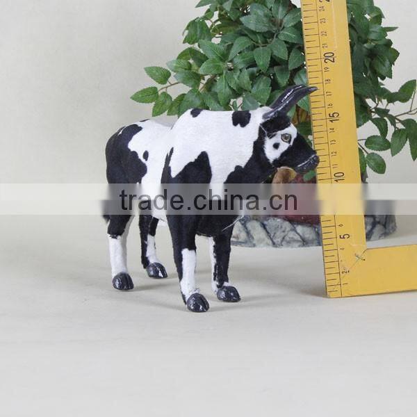 cheap unstuffed animal plastic cow animal toys