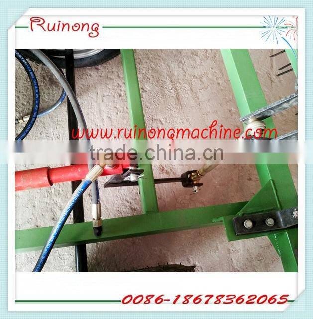 pto grass cutter and hayrake machine
