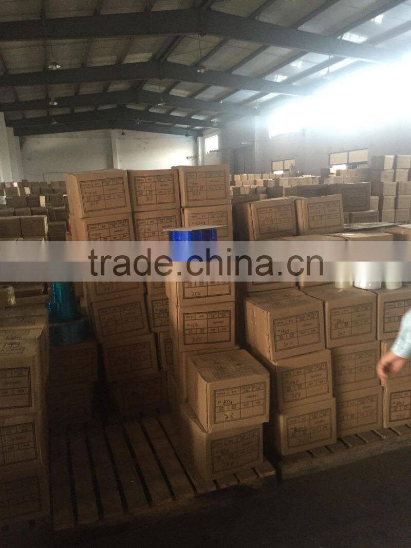 High quality embroidery PET laser Sequins film rolls Spangles rolls