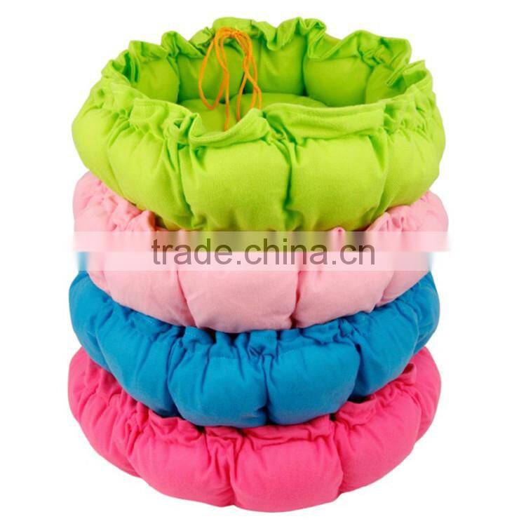 Lovable Pumpkin shaped pet dog /cat beds made in China