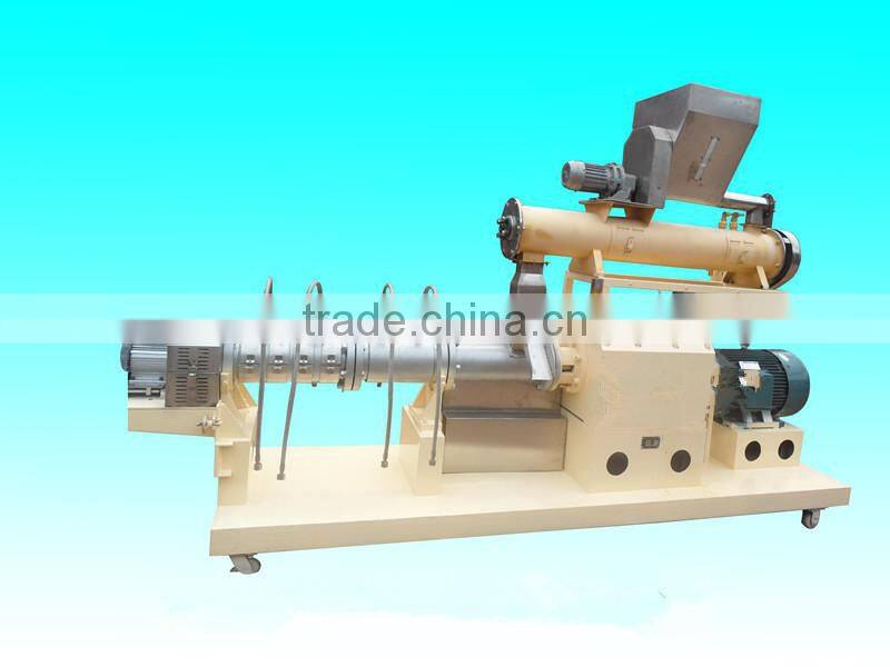 automatic extruder aquatic feed dog food pellet making machine