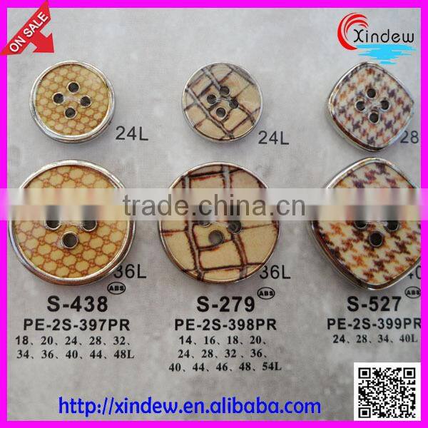 Fancy new design coat button/suit button