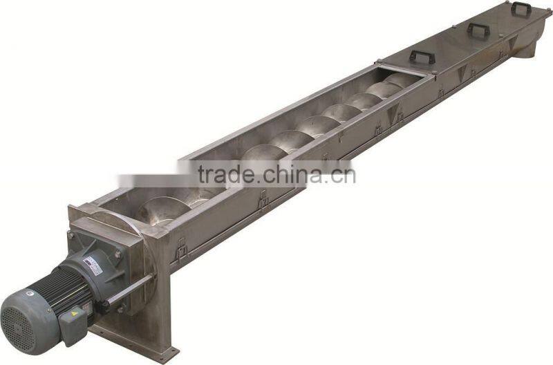 2016 hot selling Flexible spiral screw conveyor
