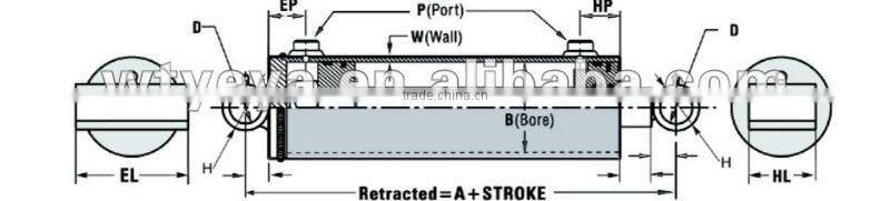Hydraulic Cylinder hydraulic ram cylinder hydraulic