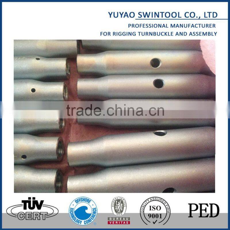 DIN 1478 turnbuckle body carbon steel Zinc plated M36-6H