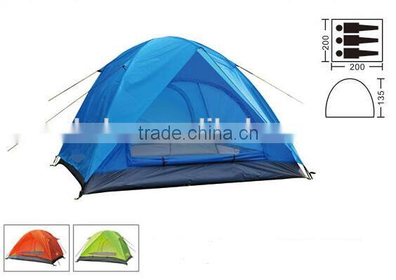 2015 High Quality Waterproof Cheap Outdoor Camping Tent for 2-4 Person