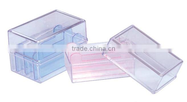 plastic namecard boxes