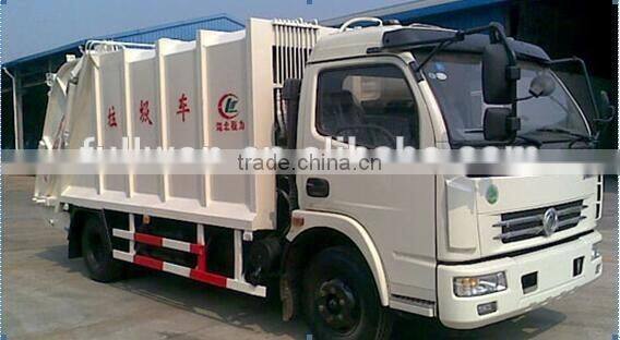 DongFeng 8 m3 compressed rubbish garbage vehicle CLQ5110ZYS4