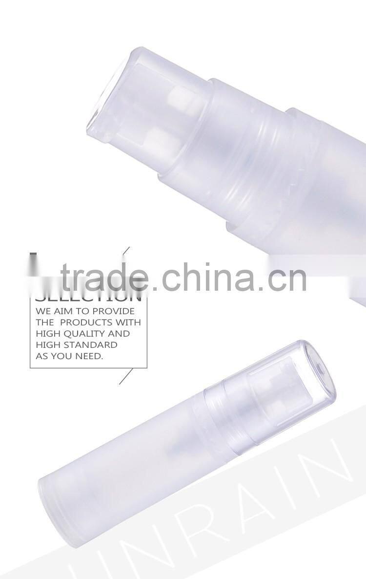 Custom made packaging personal care cosmetics mini 5ml plastic bottle
