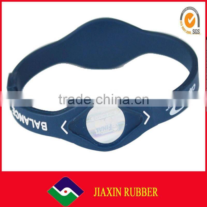 manufacturer dual layer silicone wristband