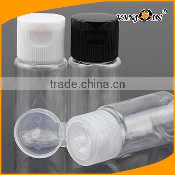 Mini Clear Blue Green Brown Empty 10ml e liquid Plastic Bottles with Spout Tip Cap