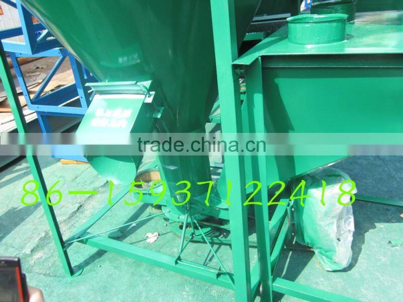 Drum poultry vertical chicken feed mixing machine