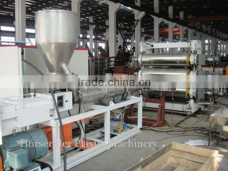plastic PVC sheet extrusion machine