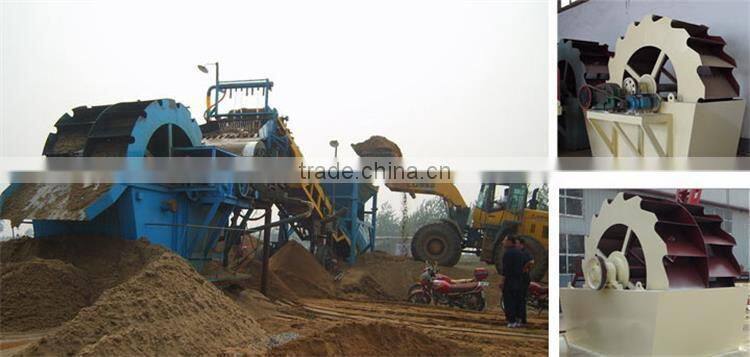 Hot sale high performance double channel sand washing equipment made in China