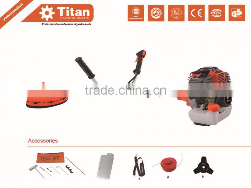 52cc 2 in 1 Grass trimmer, 3HP gasoline grass trimmer, petrol grass trimmer with CE, MD, GS,EUII cartificate