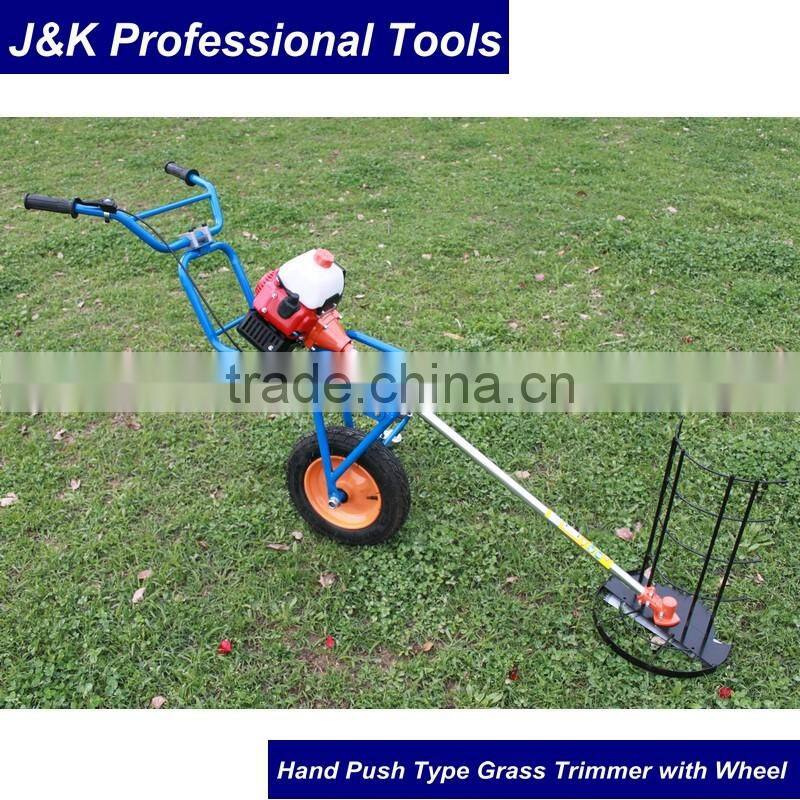 Hand Push Type with wheel 2-Stroke Grass Trimmer