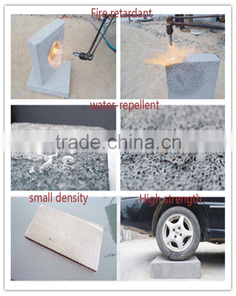 Low cost CLC light weight foam concrete block machine