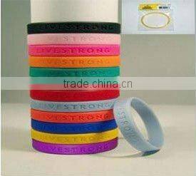 Promotional Various Colorful Silicone Bracelet