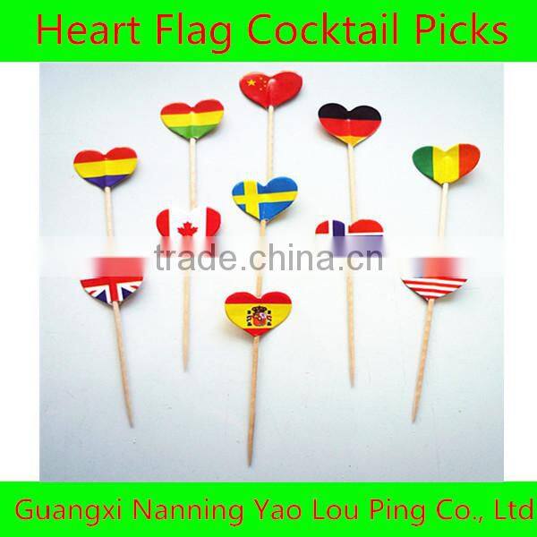 Customized Shape Bamboo Sticks