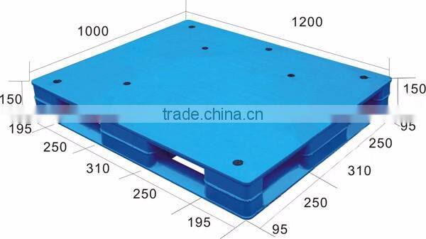 Economical and practical Plastic Pallet XD1210-150 Mesh Three Skids