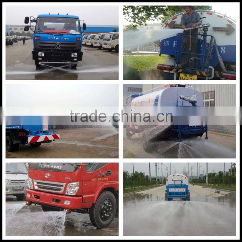 Chinese Famous Manufacture 17ton Water Tanker with All Capacity For Sale