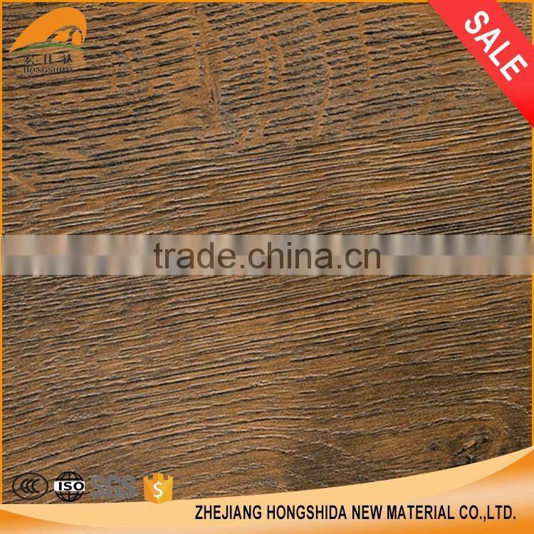 High quality normal clear non sticky wood grain vinyl lamination pvc film