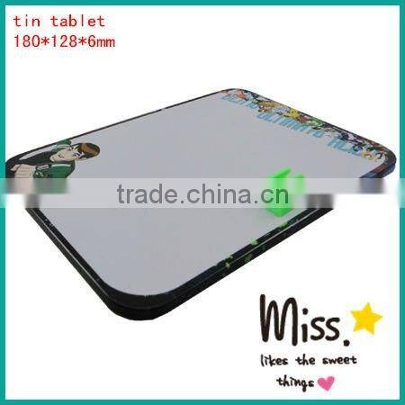 student class tin writing tablet
