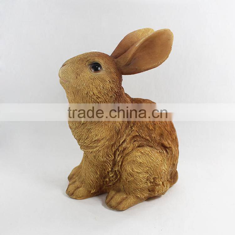 Resin rabbit statues garden decoration